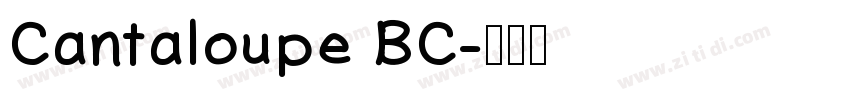 Cantaloupe BC字体转换